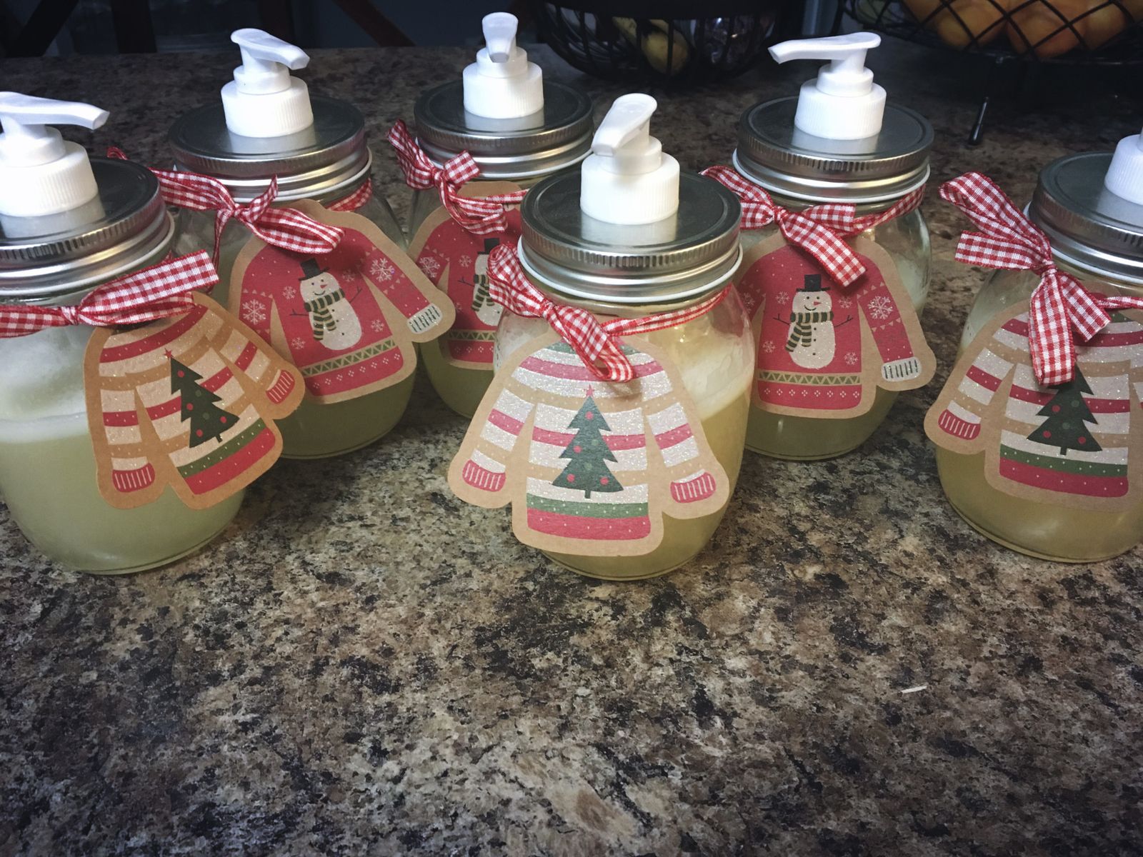 Christmas DIY Handsoap Gift