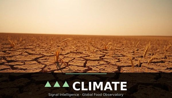 US winter wheat under severe drought stress — hard red winter crop increasingly at risk