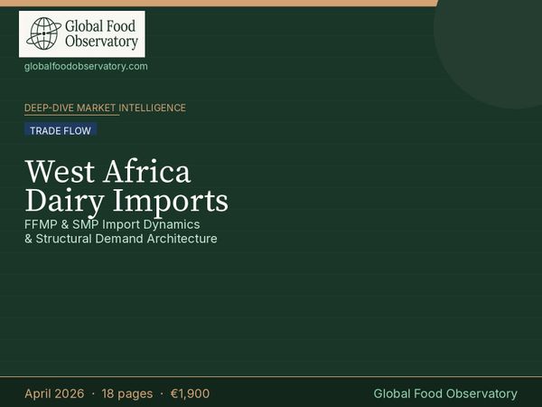West Africa Dairy Import Markets