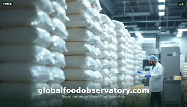 Dairy auction turns higher for the first time since May but cheddar's fall shows a powder led recovery, not a demand led one