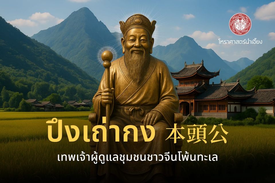 本頭公 ปึงเถ่ากง เทพเจ้าผู้ดูแลชุมชนชาวจีนโพ้นทะเล