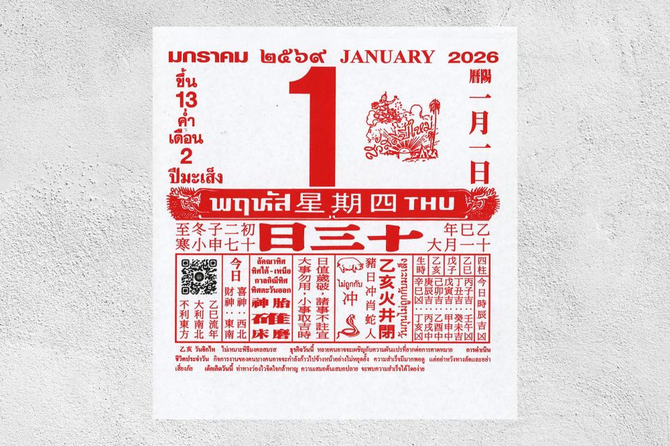 1 มกราคม 2569 เริ่มต้นปีใหม่ด้วยความมงคล