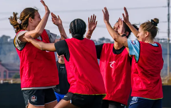 Player-led ‘Create the Space’ retreat brings NWSL players and youth coaches together to tackle mental health and team culture
