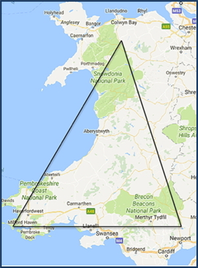 The Welsh UFO triangle