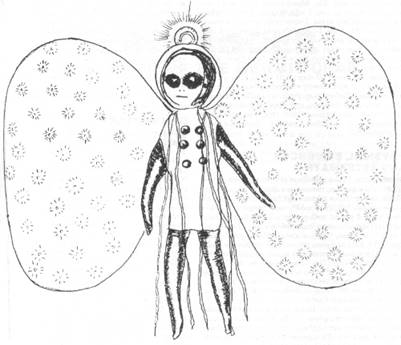 Jean Hingley, alien fairy, artist unknown_