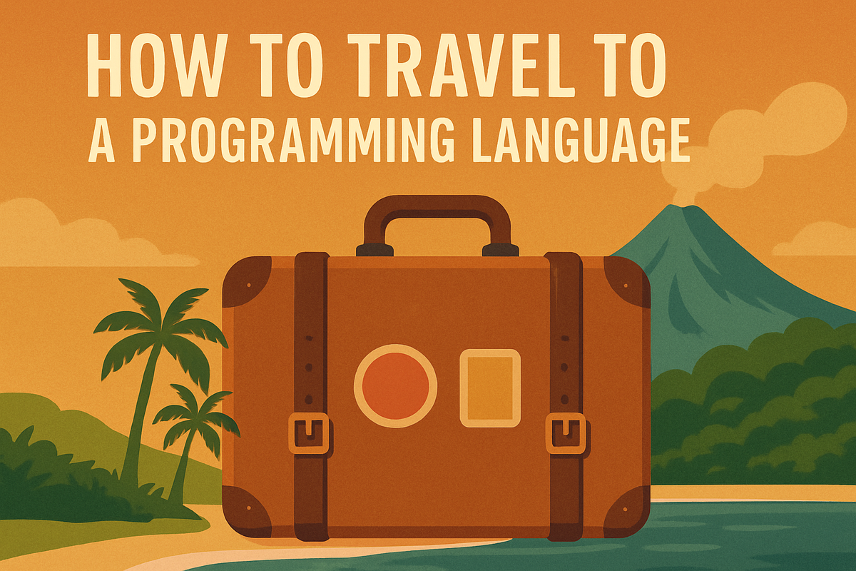 [Joke] How To Travel To A Programming Language