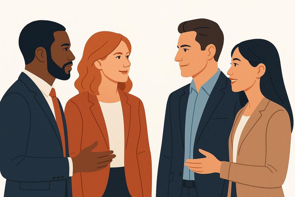 How Leaders Use Eye Contact to Build Presence