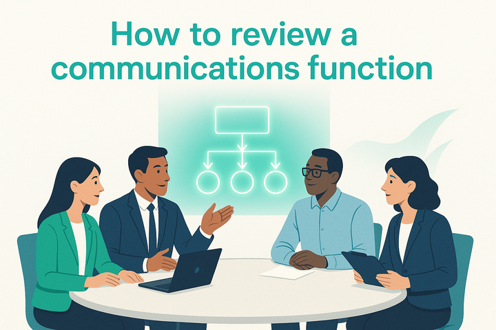 How to review a communications function