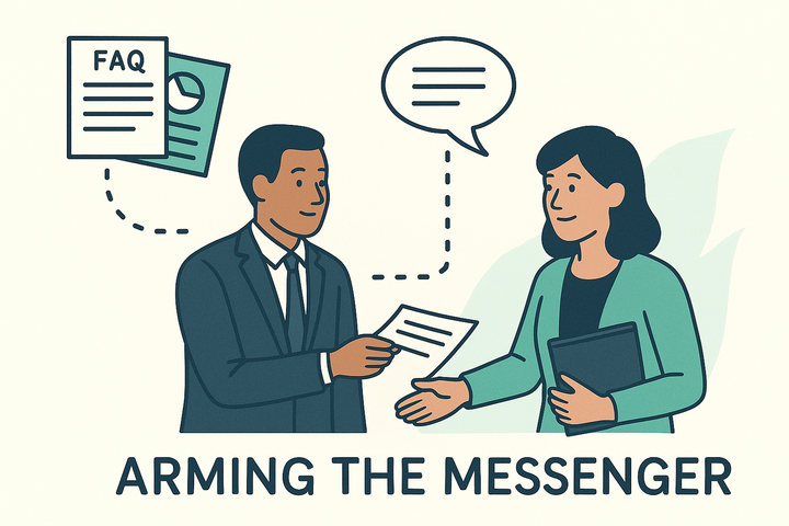 Arming the Messenger – Why Managers Are Your Most Important Audience to Support Through Any Change