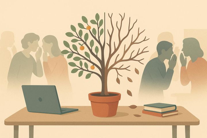 Gossip, Side Channels, and the Cost of Workplace Whispers