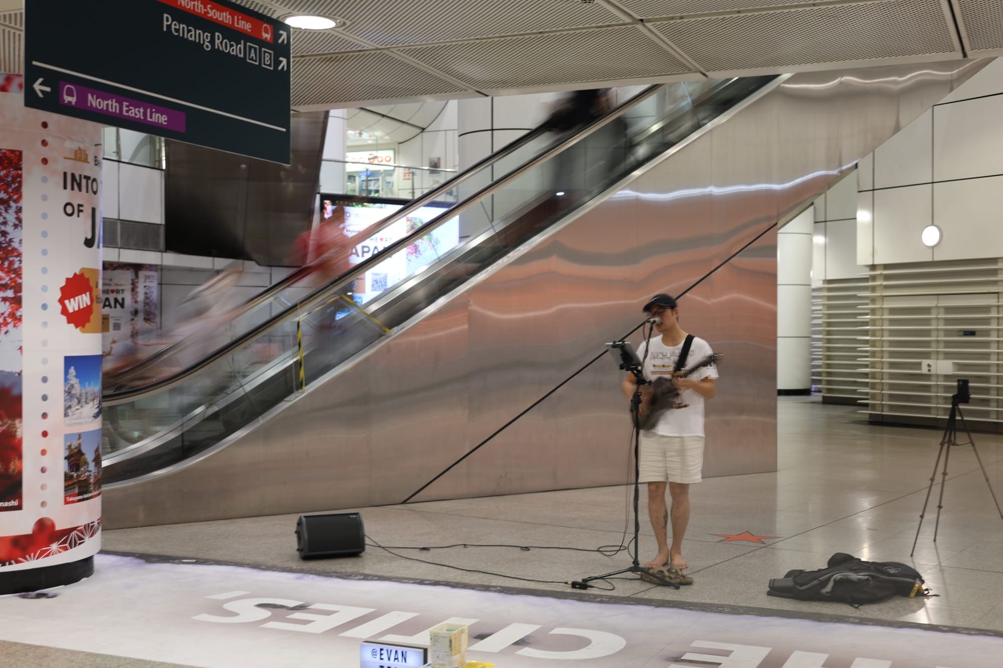 Evan Goh - Dhoby Ghaut MRT station - 16 Aug 2025