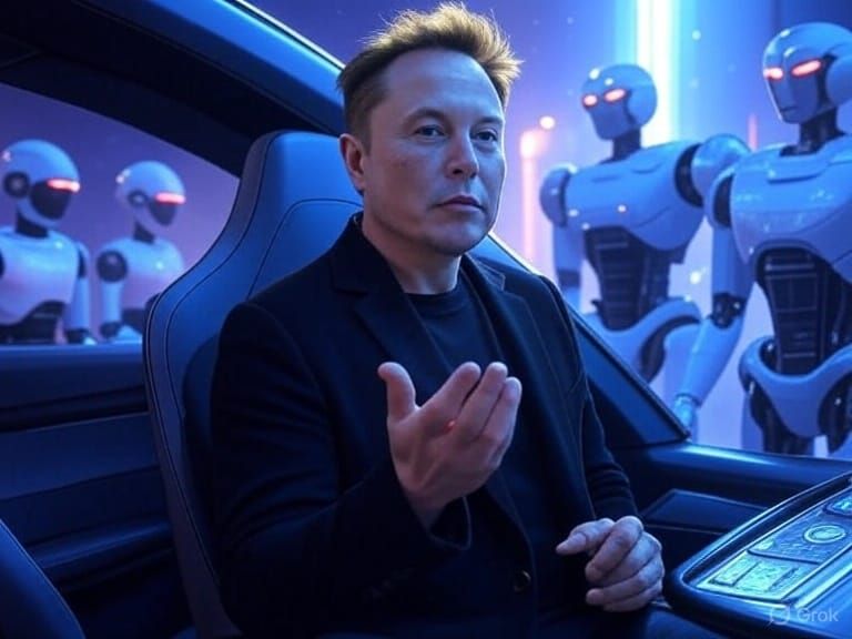 🚗💡 Tesla 2025: AI in Motion, Robots on Deck, and Elon Back at the Helm