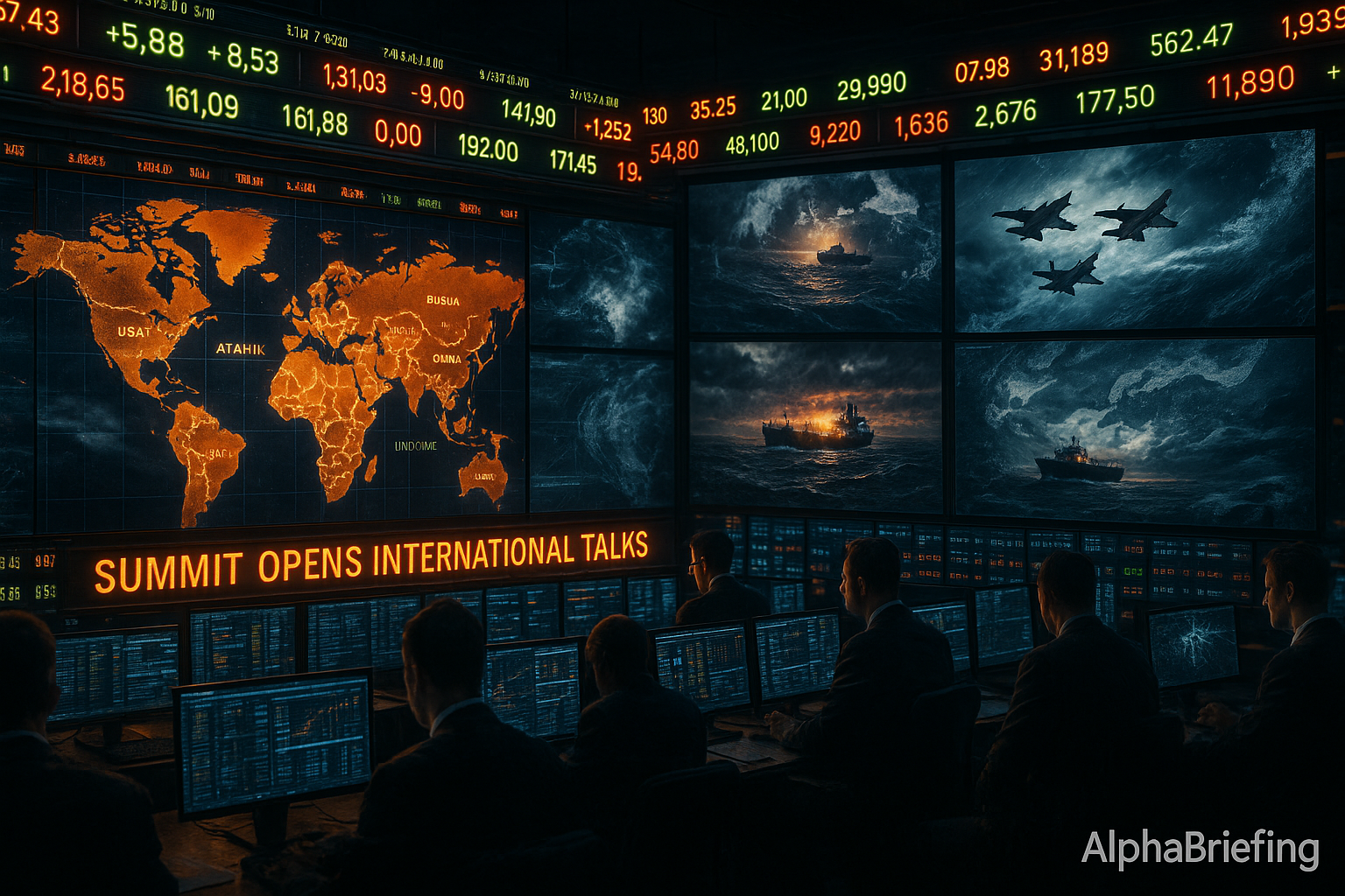⛽️🔫 Markets on Edge: Trump–Putin Alaska Summit Could Jolt Defense, Energy, and Tech