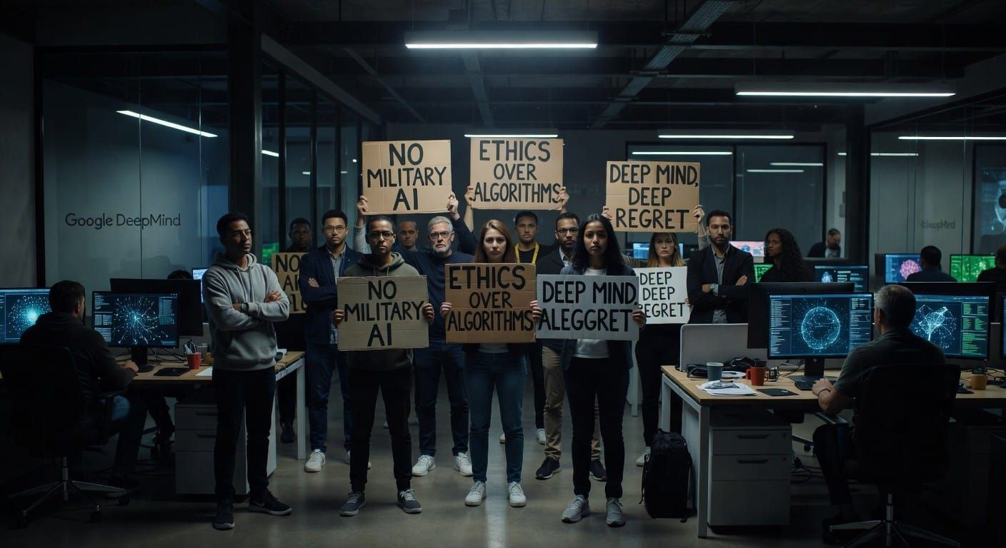The Revolt Inside: Google DeepMind Workers Unionize to Block Military AI — and It Could Reshape the Entire Industry