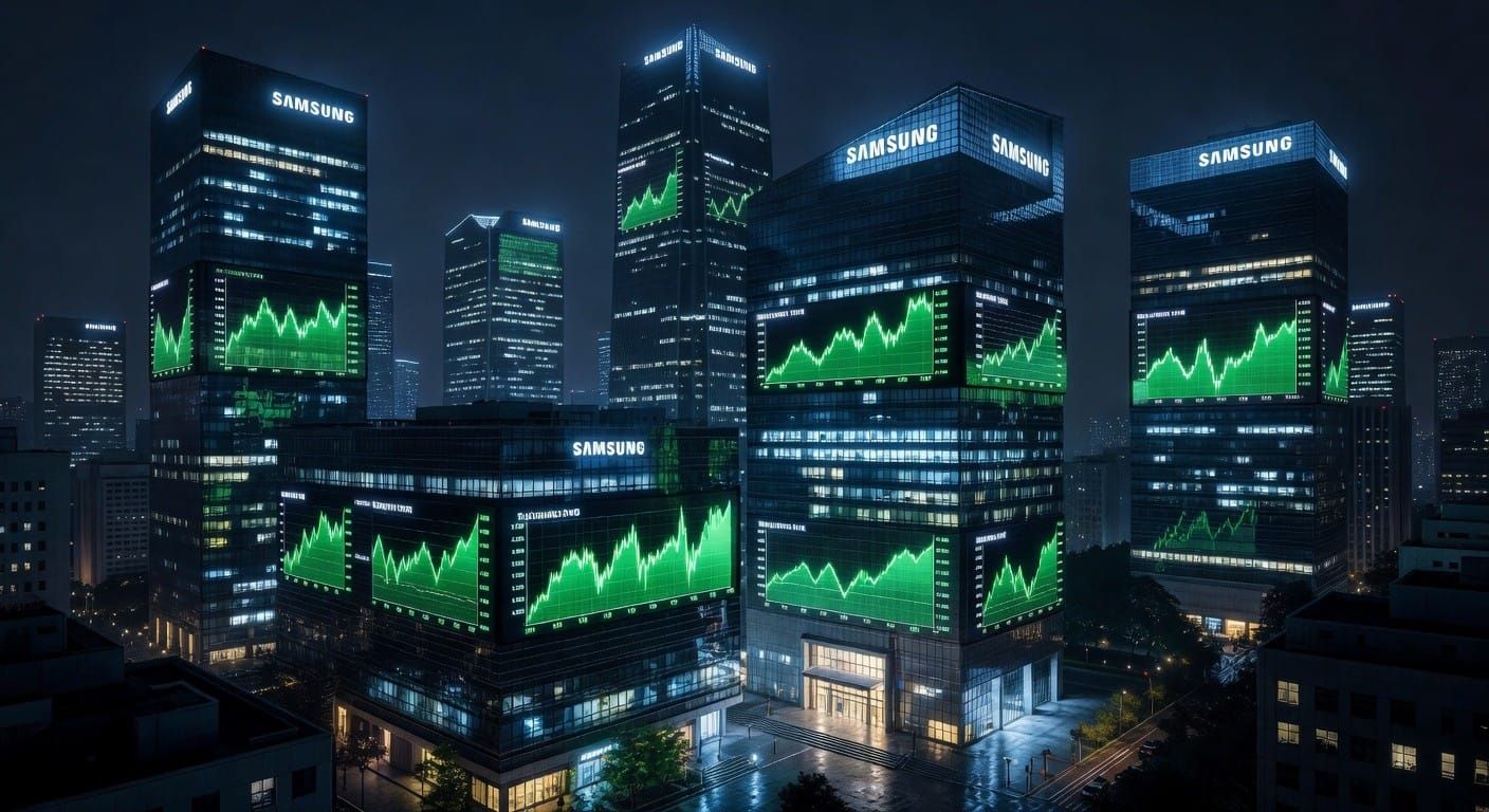 The Trillion-Dollar Breakthrough: Samsung Joins the Elite Club as South Korea's Stock Market Explodes