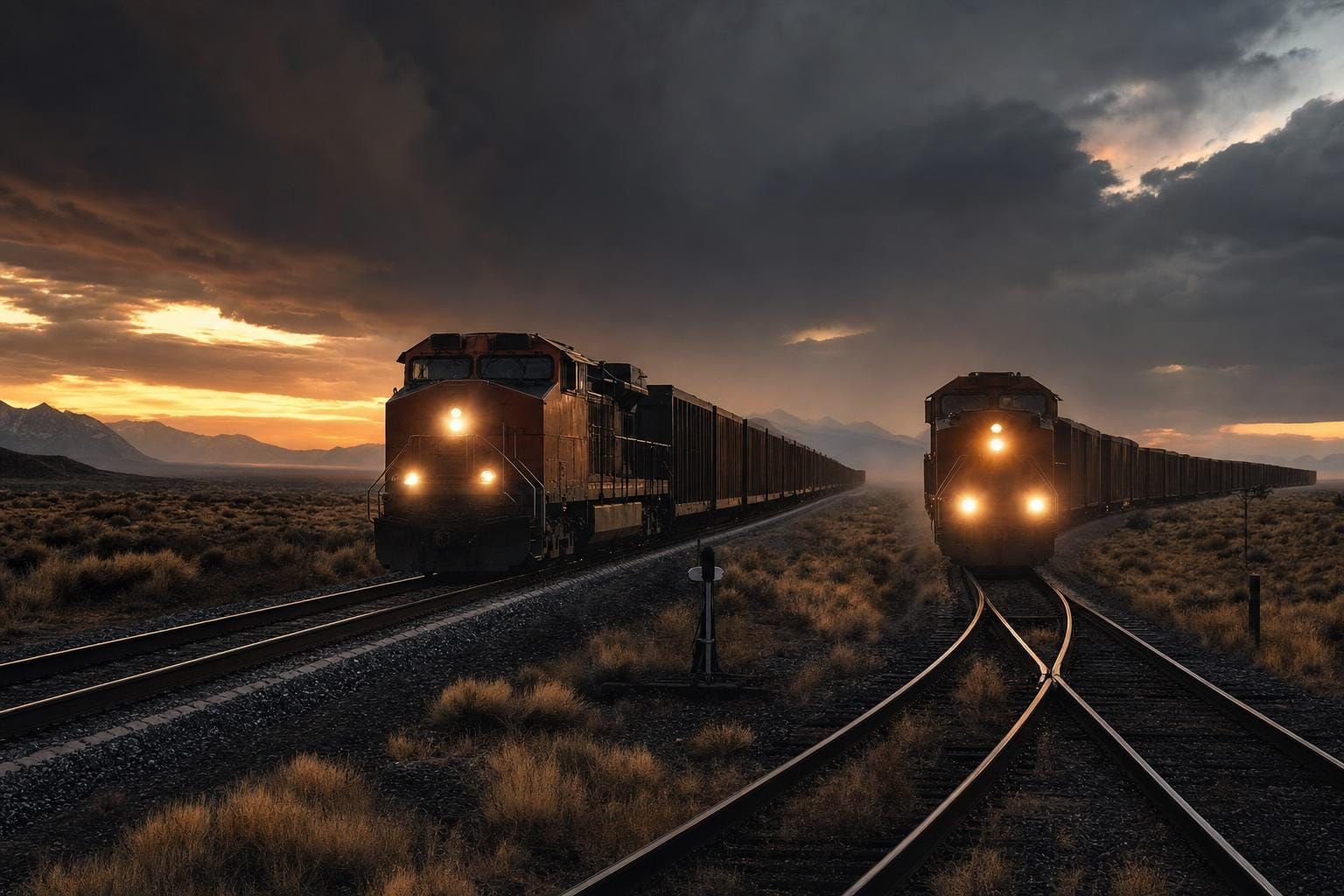 The Transcontinental Railroad Is Trading at 87 Cents on the Dollar