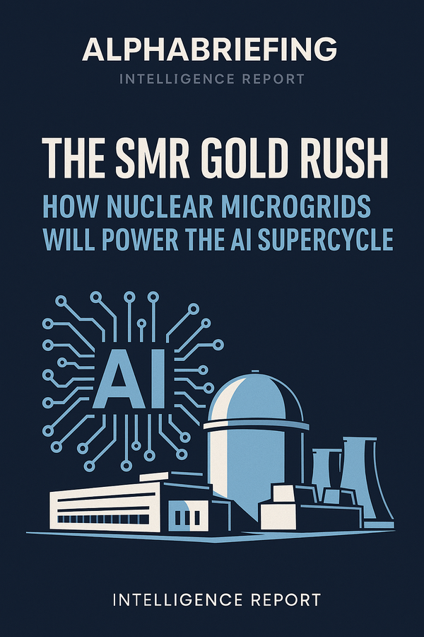 ⚛️ The SMR Gold Rush: How Nuclear Microgrids Will Power the AI Supercycle