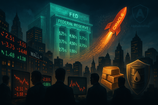📉 Inflation Falls, 🚀 Oracle Ignites Tech — The Fed Pivot Is Here