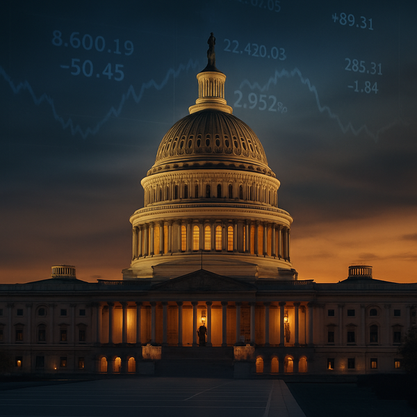 🏛️ Shutdown, Showdown, and the Markets: How Washington Chaos Is Quietly Repricing Risk