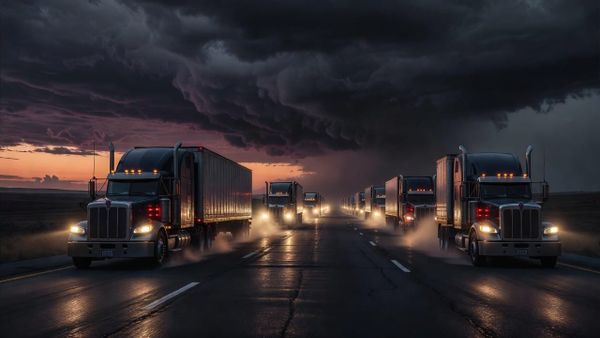 Trucking's Four-Year Bust Just Turned Into a Squeeze