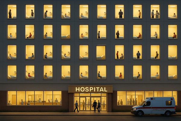 What Watching Hospital Rooms From My Window Taught Me About Life, Gratitude, and the True Meaning of Health
