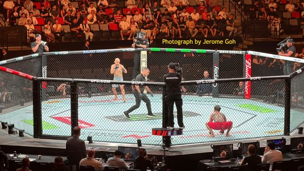 Inside the Galaxy Arena: My First Live UFC Event