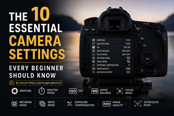 The 10 Essential Camera Settings Every Beginner Should Know