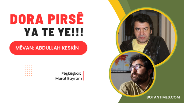 Abdullah Keskin bersiva pirsên li ser 30 salên weşangerîya xwe da