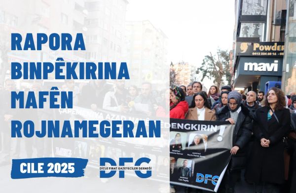 Zextên li ser rojnamegeran di meha Çileyê de zêde bûn - DFG