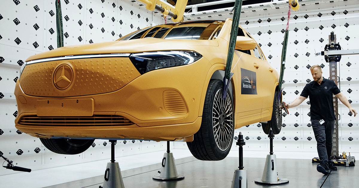 Los sistemas de seguridad que usa Mercedes 😎 son únicos