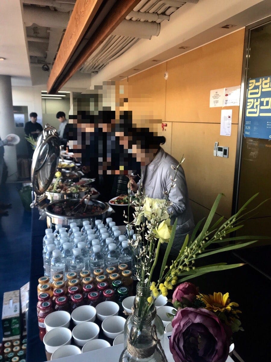 Corporate Event Catering for the Ministry of Science ICT's Comeback Camp Competition — 14