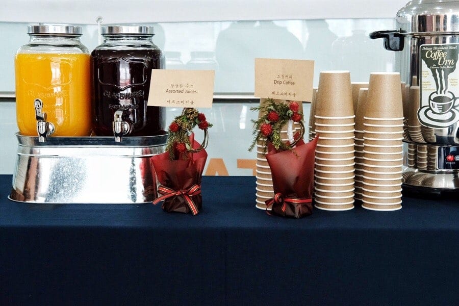 Catering at Pangyo Startup Campus Demo Day — Chef's Table Catering — 4