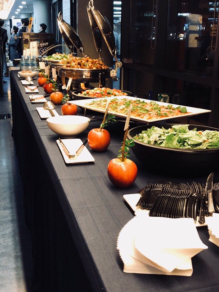 Small-Group Catering for a D.CAMP Venture Startup Gathering — 6