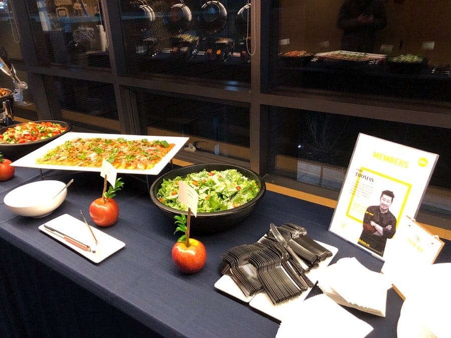 Small-Group Catering for a D.CAMP Venture Startup Gathering — 8