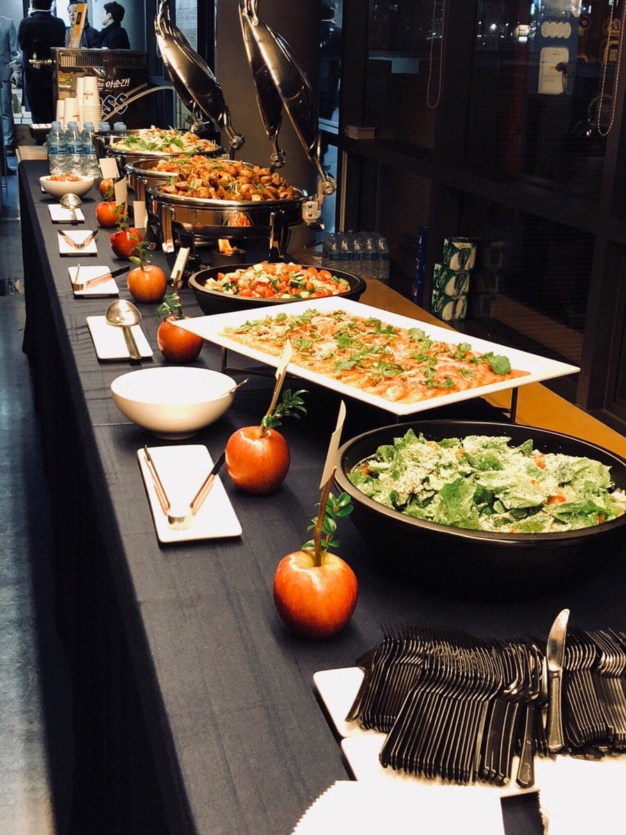 Small-Group Catering for a D.CAMP Venture Startup Gathering — 11