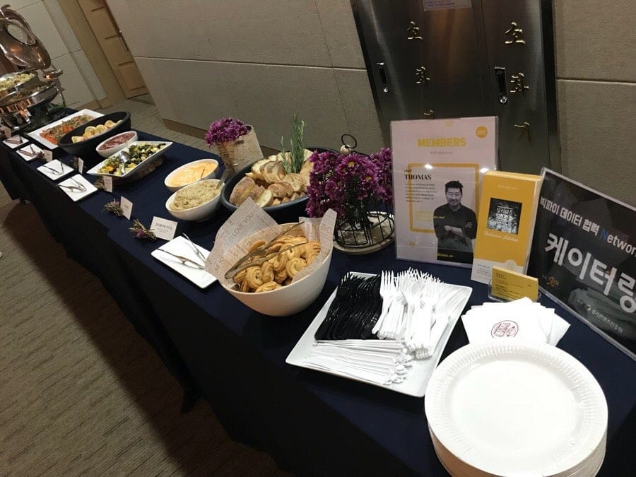 Corporate Catering in Pangyo: Chef's Table Catering at the Big Pie Data Partnership Event — 2
