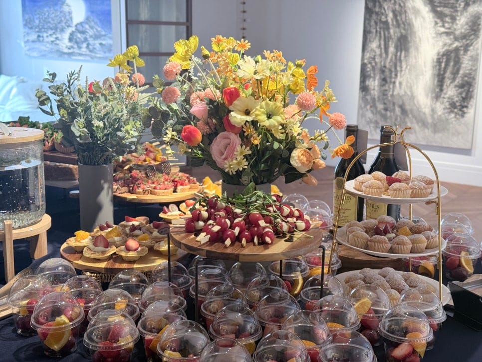 Art Exhibition Catering in Cheongdam-dong — Wine & Finger Food at Atollage — 3