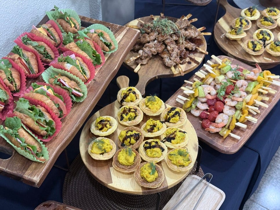 Finger Food Catering for Gallery Openings, Brand Showcases, and Exhibition Events