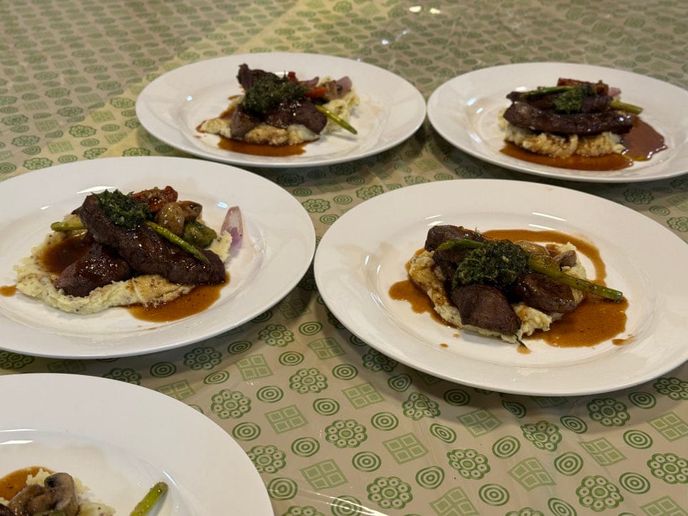 VIP Session Coffee Break & Formal Lunch Course Menu Catering — 18