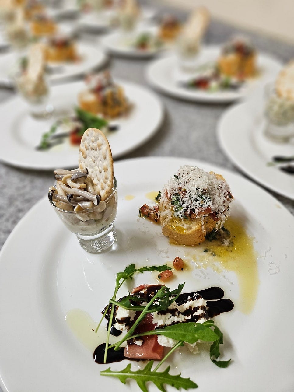 VIP Session Coffee Break & Formal Lunch Course Menu Catering — 22