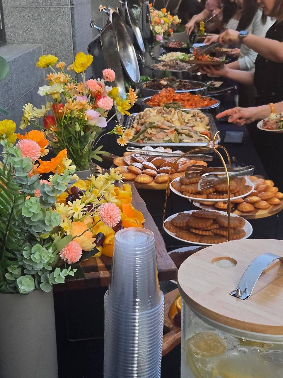 Corporate Office Catering in Itaewon — Chef's Table Catering at Cheil Worldwide