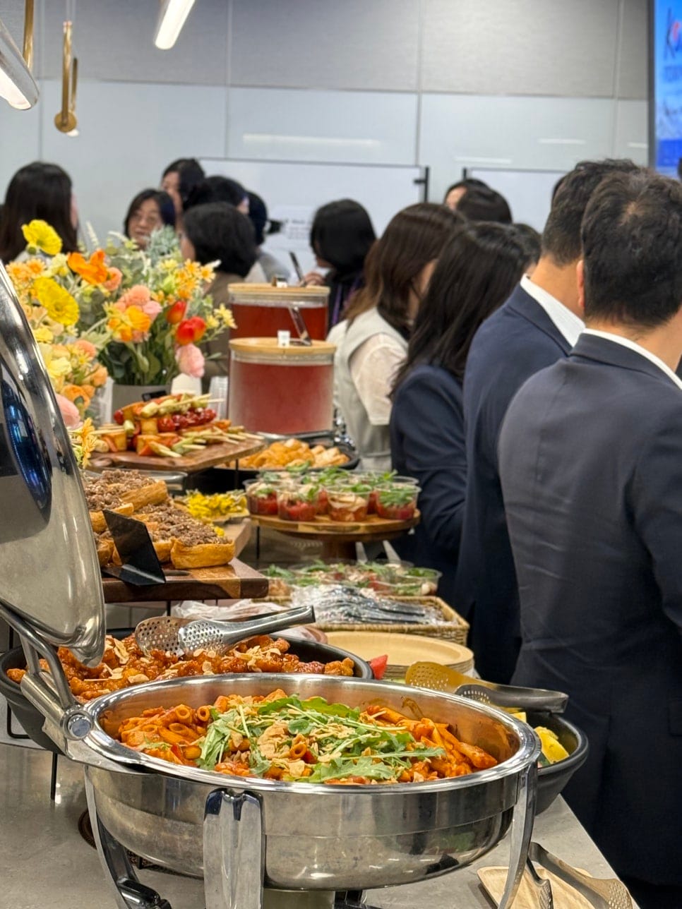 Corporate Office Catering in Itaewon — Chef's Table Catering at Cheil Worldwide — 3