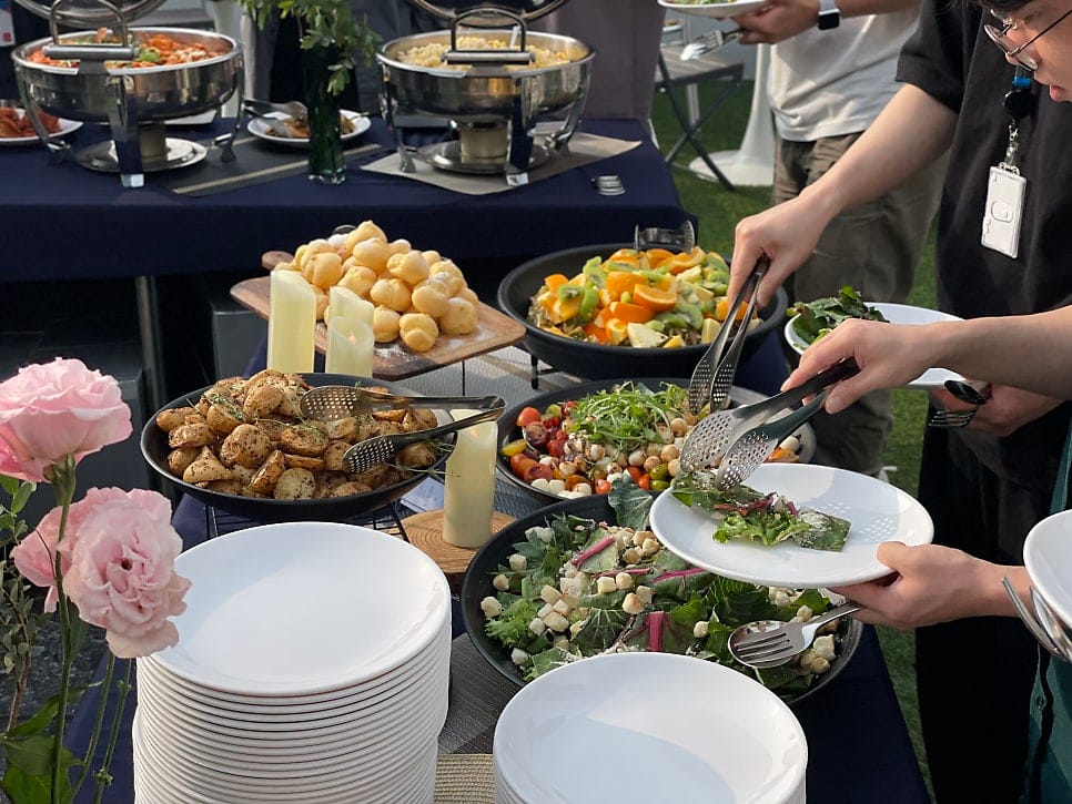 Corporate Office Catering in Itaewon — Chef's Table Catering at Cheil Worldwide — 11