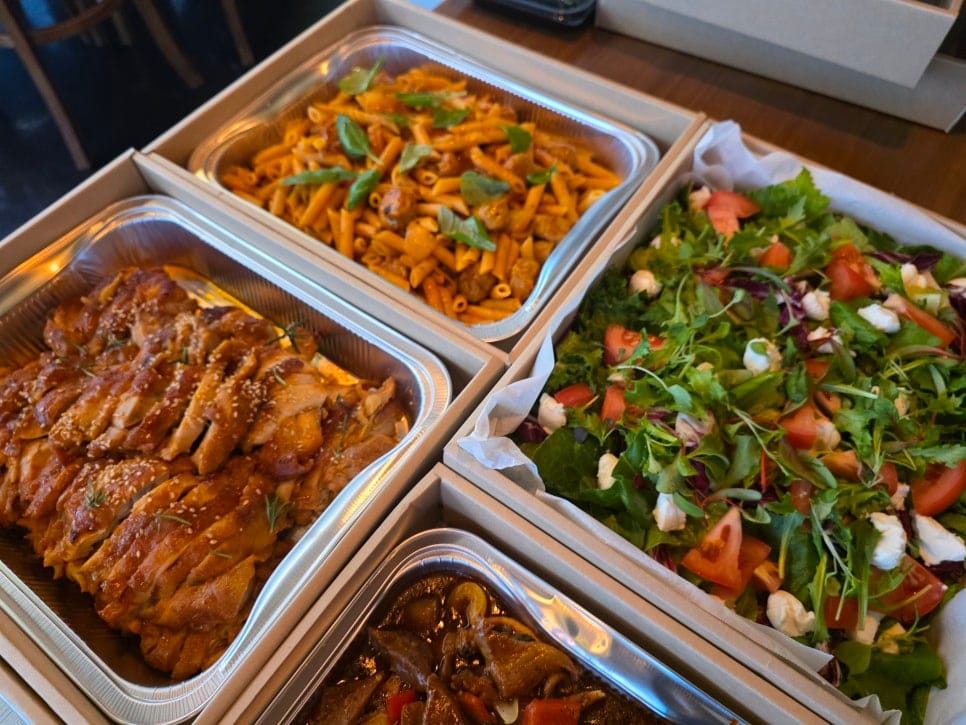 Drop-Off Catering for Private Parties — Ready in 5 Minutes — 6
