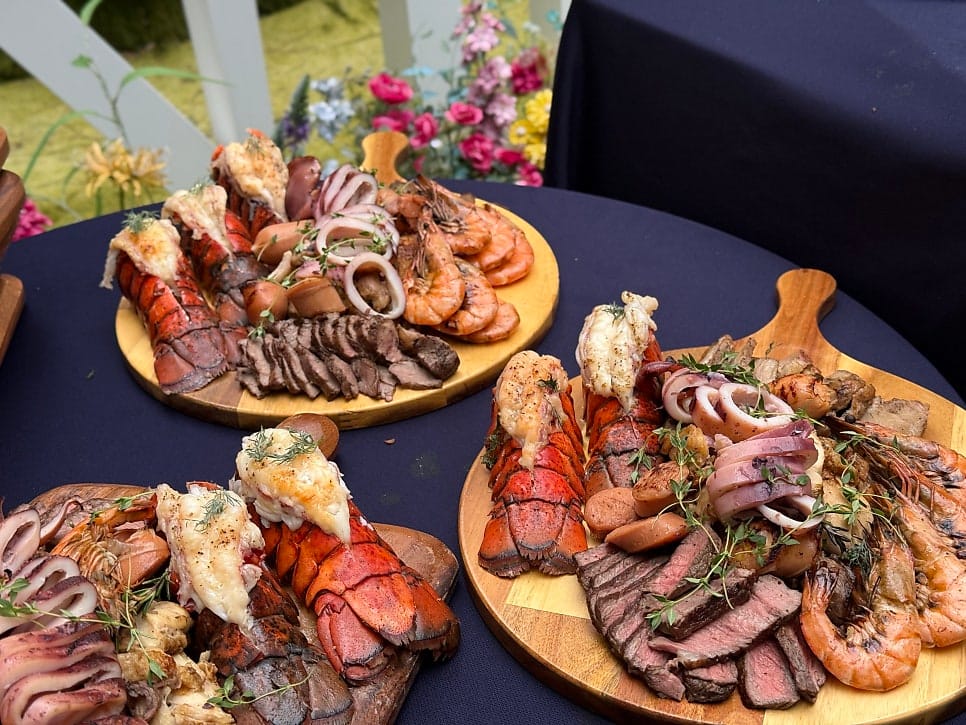 7-Item Live BBQ Platter Catering: Chef Grills On-Site for Your Event — 6