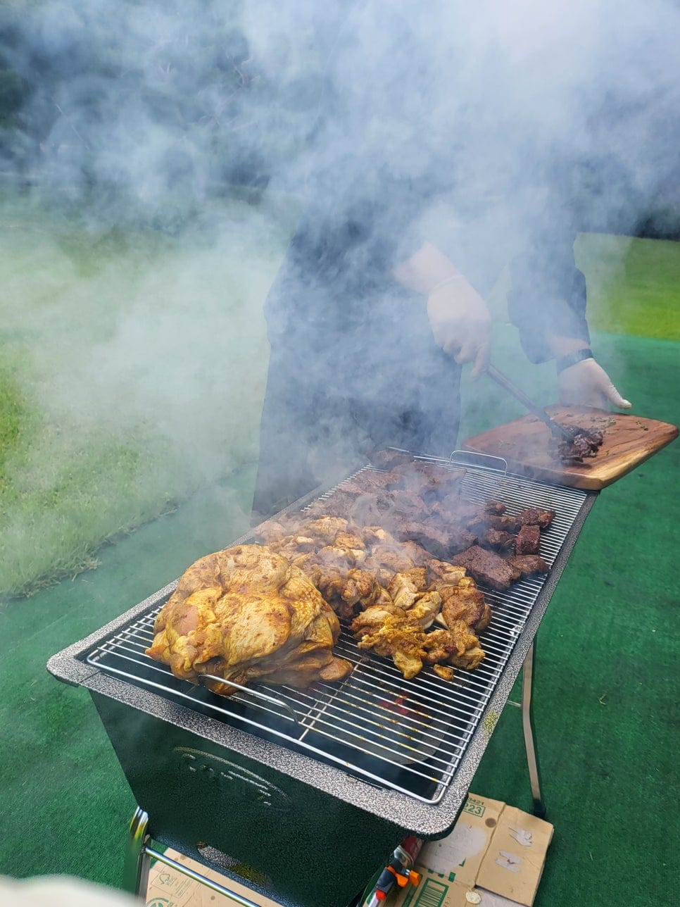 Live BBQ Catering for Outdoor Corporate Events — Chef-Grilled on Site — 6