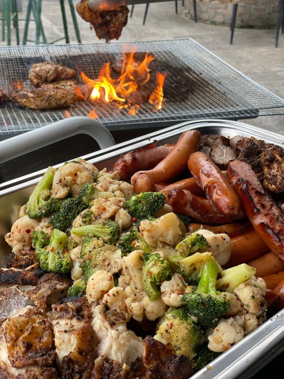 Live BBQ Catering for Outdoor Corporate Events — Chef-Grilled on Site — 8