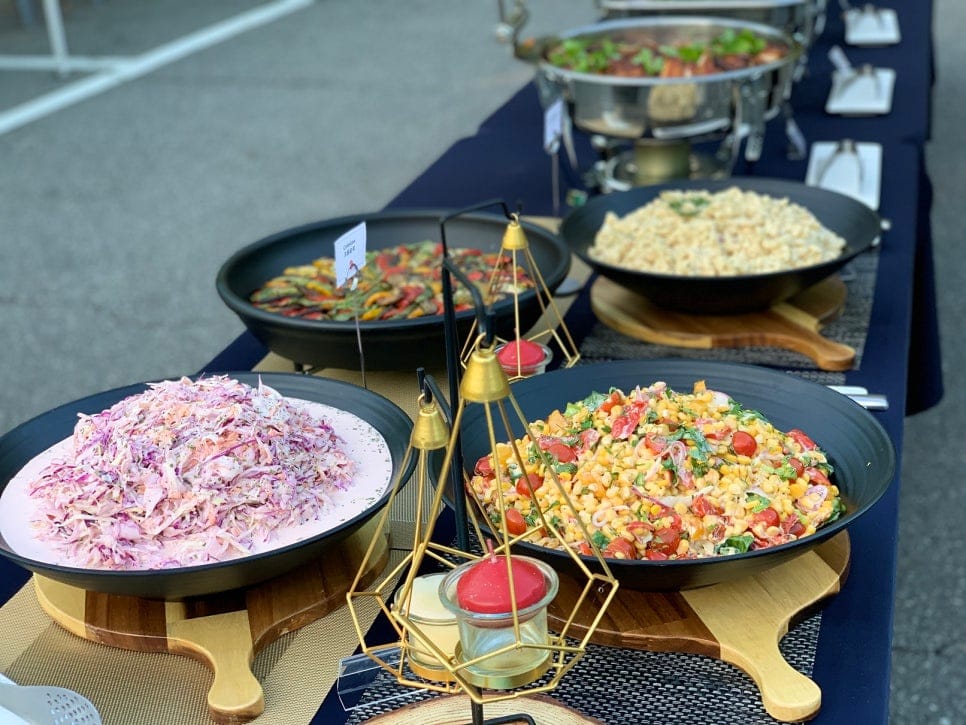 Live BBQ Catering for Outdoor Corporate Events — Chef-Grilled on Site — 10