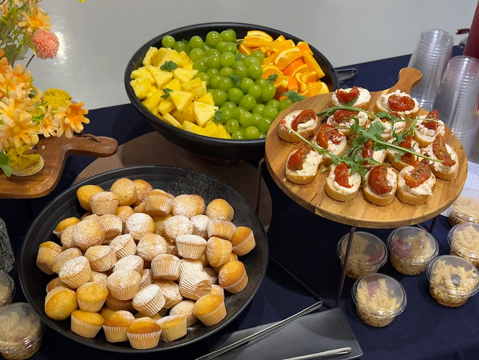 Gallery Catering in Insadong: Finger Food Setup for an Art Exhibition Opening — 6