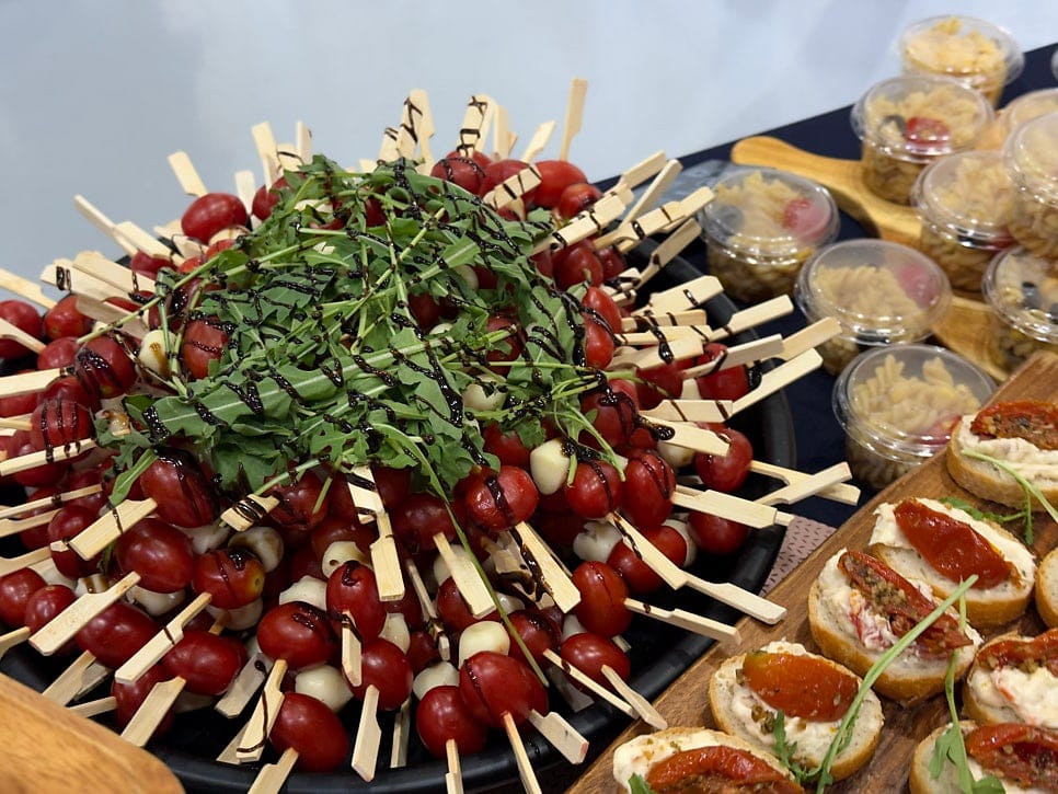 Gallery Catering in Insadong: Finger Food Setup for an Art Exhibition Opening — 7